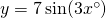 y=7 \sin(3x^{\circ})